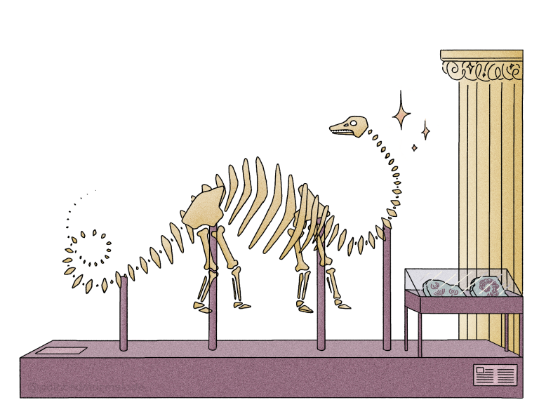 Dinosaurierskelett